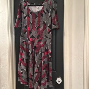 Lularoe Nicole Skater Dress